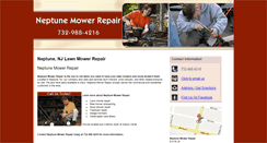 Desktop Screenshot of neptunemowerrepair.com